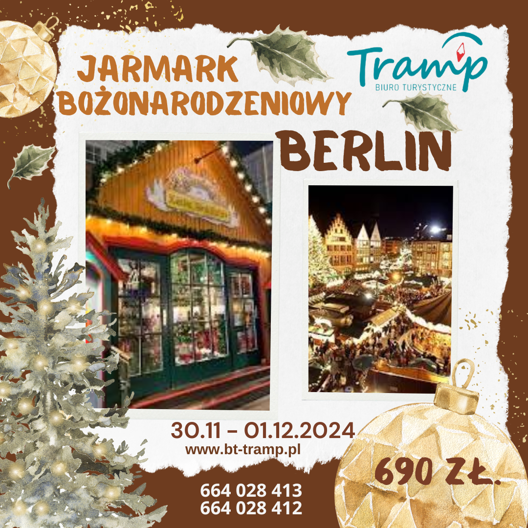 Wyjazd na Jarmark Bożonarodzeniowy do Berlina